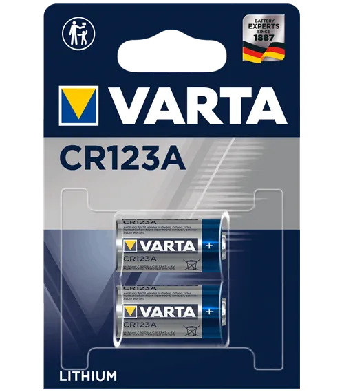 Литиеви батерии CR123A, DL123A - Varta