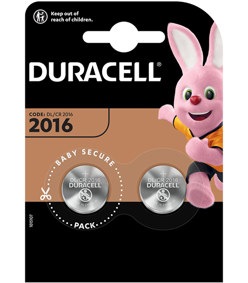 Литиеви батерии CR2016 Duracell DL2016 - 3V