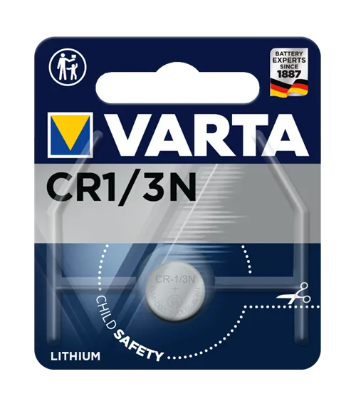 Литиева батерия CR1/3 N - Varta