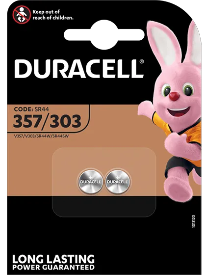Батерии за часовник 357 - SR44W - Duracell D357