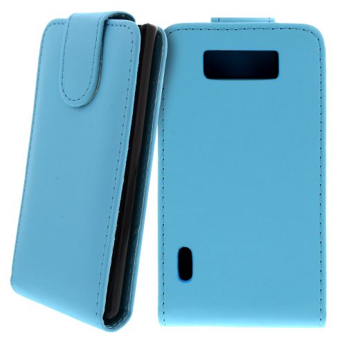 FLIP калъф за LG P700 Optimus L7 Hell Blue