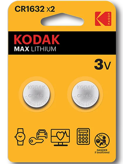 Литиеви батерии CR1632 Kodak KCR1632 -3V