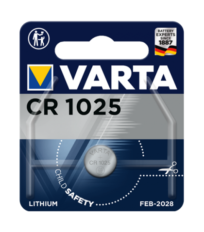 Литиева батерия CR1025 Varta CR1025 - 3V