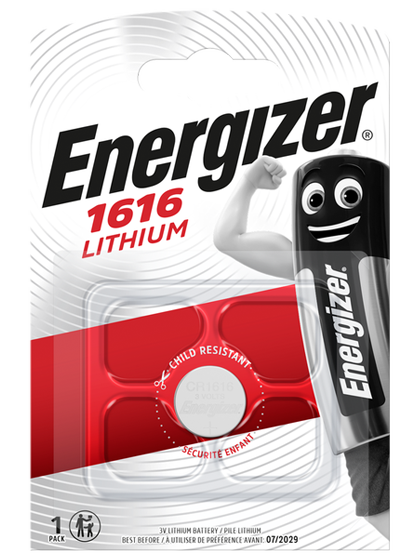 Литиева батерия CR1616 Energizer ECR1616 - 3V