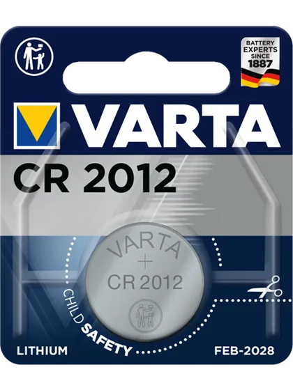 Литиева батерия CR2012 Varta CR2012 - 3V