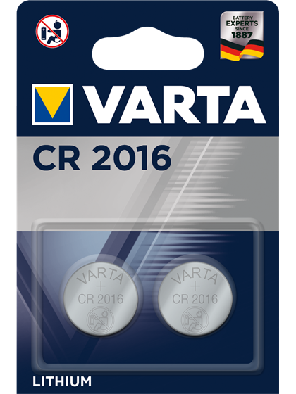 Литиеви батерии CR2016 Varta CR2016 - 3V