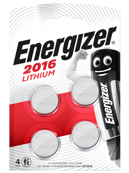 Литиеви батерии CR2016 Energizer ECR2016 - 3V