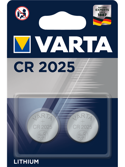 Литиеви батерии CR2025 Varta CR2025 - 3V