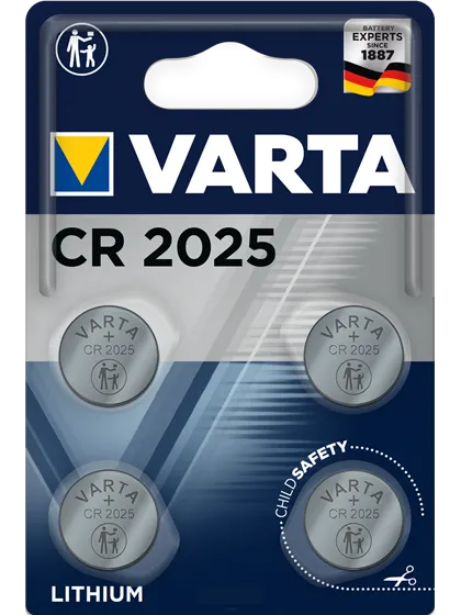 Литиеви батерии CR2025 Varta CR2025 - 3V 4 батерии