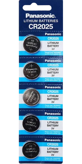 Литиеви батерии CR2025 Panasonic CR2025 - 3V