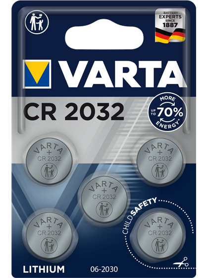 Литиеви батерии CR2032 Varta CR2032 - 3V