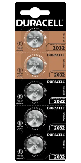 Литиеви батерии CR2032 Duracell DL2032 - 3V