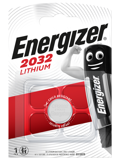 Литиева батерия CR2032 Energizer ECR2032 - 3V