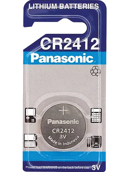 Литиева батерия CR2412 Panasonic CR2412 - 3V