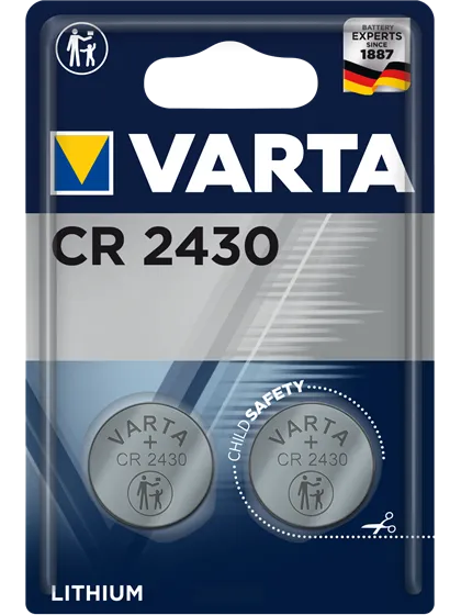 Литиеви батерии CR2430 Varta CR2430 - 3V