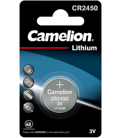 Литиева батерия CR2450 Camelion CR2450 - 3V
