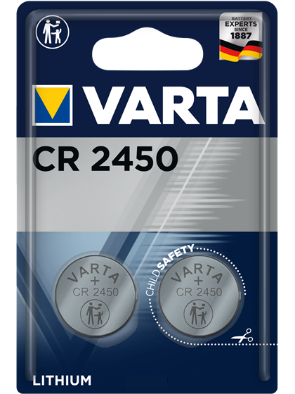 Литиеви батерии CR2450 Varta CR2450 - 3V