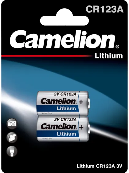 Литиеви батерии CR123 Camelion CR123A - 3V
