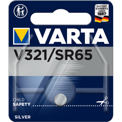 Батерия за часовник 321 Varta V321 SR65 - 1.55V