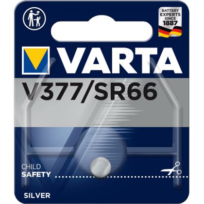 Батерия за часовник V377 Varta 377 SR66 SR626SW - 1.55V