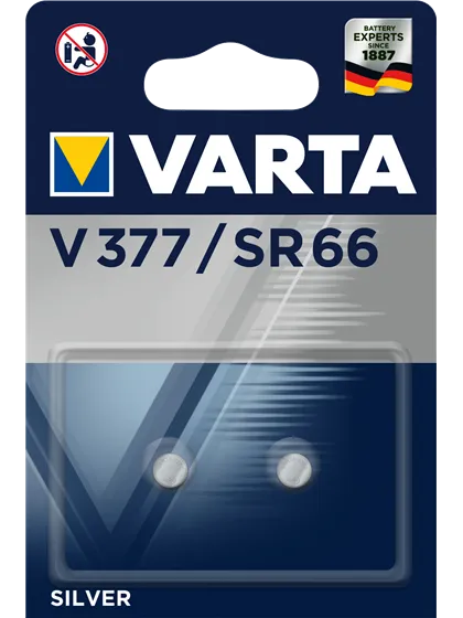 Батерии за часовник V377 Varta 377 SR66 SR626SW - 1.55V