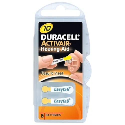 Батерии за слухов апарат Activ Air 10 - Duracell