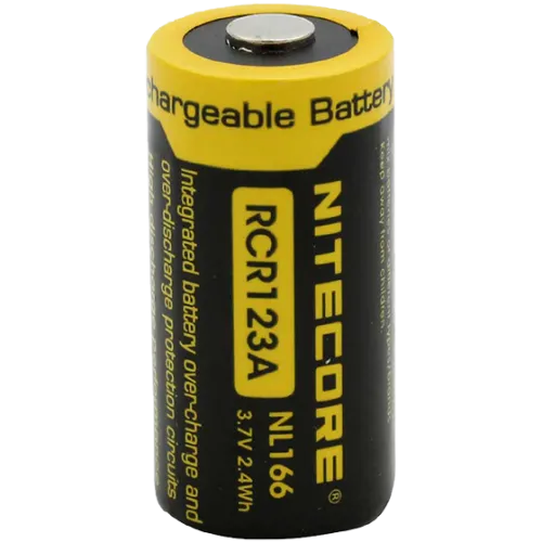 Литиево-йонна батерия RCR123A Nitecore 16340 650 mAh 3.7V