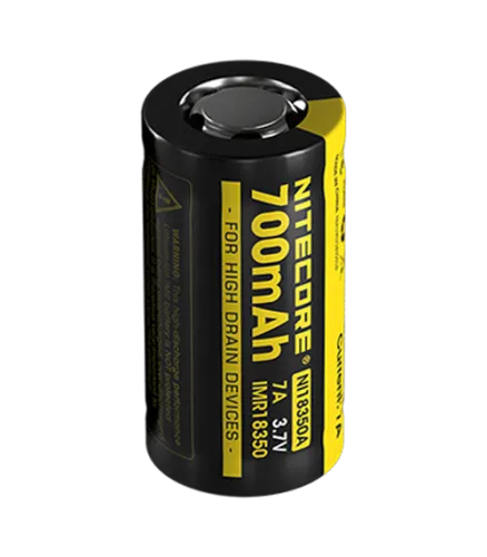 Литиево-йонна батерия 18350 Nitecore IMR18350 700 mAh 3.7V