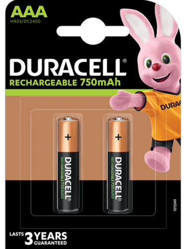 Акумулаторни батерии AAA Duracell Stay Charged AAA - 800 mAh - BL4