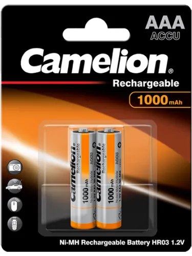 Акумулаторни батерии ААA Camelion Rechargeable AAA - 1000 mAh