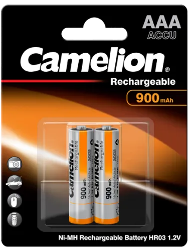 Акумулаторни батерии ААA Camelion Rechargeable AAA - 900 mAh