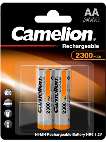 Акумулаторни батерии АА Camelion Rechargeable AA - 2300 mAh