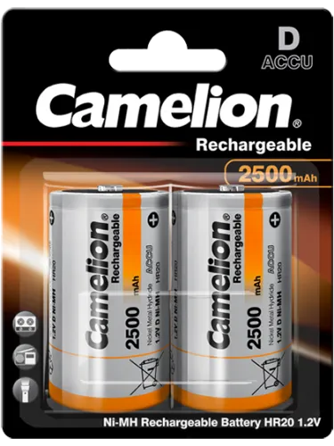 Акумулаторни батерии D Camelion Rechargeable D - 2500 mAh