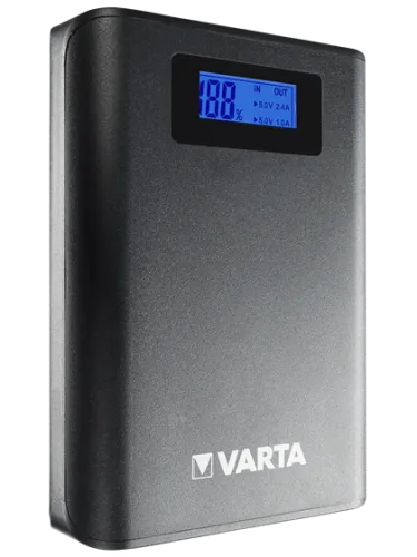 Външна батерия за телефон Varta Power Bank 7800 mAh с LCD