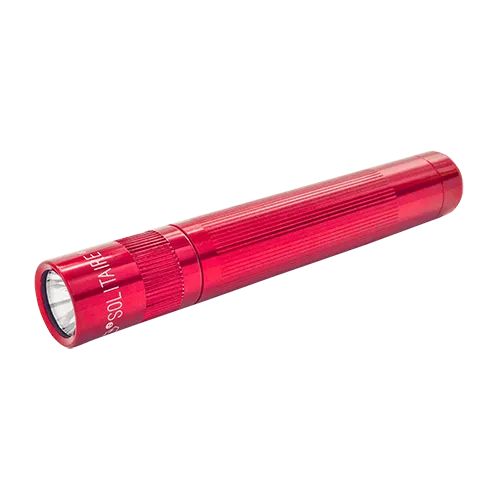 Мини фенерче за ключодържател MagLite Solitaire - червено
