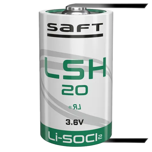 Батерия SAFT LSH20 ER-D 3,6V 13000mAh с U-пластини