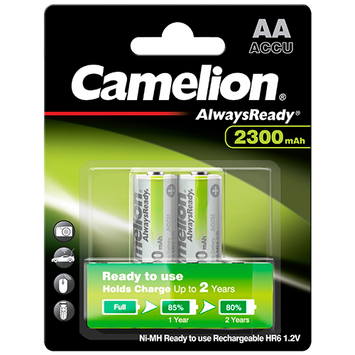 Акумулаторни батерии АА Camelion Always Ready AA - 2300 mAh