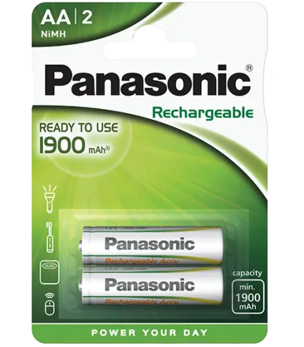 Акумулаторни батерии Panasonic AA 1900 mAh BL2