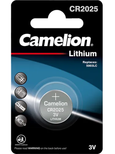 Литиева батерия CR2025 Camelion CR2025 - 3V