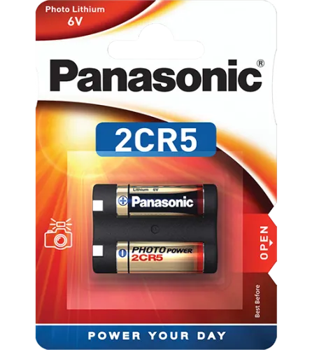 Литиева батерия 2CR5 Panasonic 2CR5 - DL245A - 6V