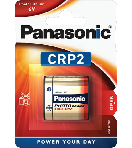 Литиева батерия CR-P2 Panasonic CR-P2 - DL223A - 6V