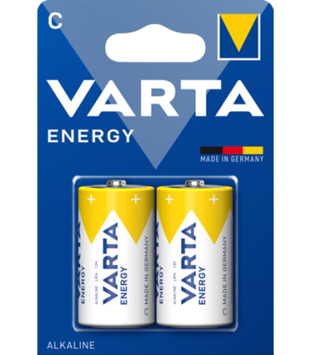 Алкални батерии LR14 Varta Energy C