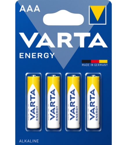 Алкални батерии ААА Varta Energy AAA