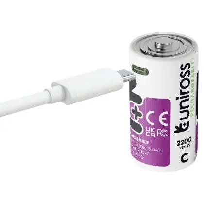 Акумулаторни батерии D Camelion Rechargeable D - 10000 mAh - 1.2V