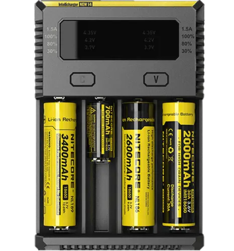 Универсално зарядно за Li-Ion батерии 18650 Nitecore i4