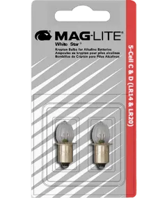 Оригинални крушки за фенер Maglite с 5 батерии С или D