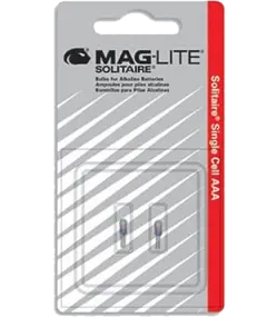 2 Крушки за фенер Maglite Solitare с 1 батерия AAA