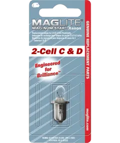 Крушка за фенер Maglite с 2 батерии C или D - XENON