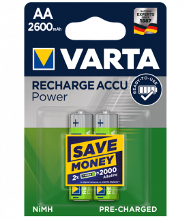 Акумулаторни батерии Varta Ready2Use AA 2600mAh 2бр.