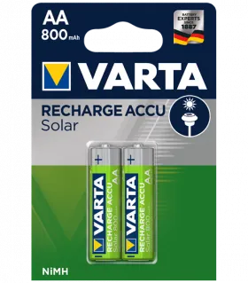 Акумулаторни батерии AA Varta Solar AA - 800 mAh